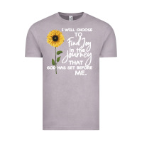 Vintage Zinc I Will Choose To Find Joy In The Journey That God Vintage Tee - Bettercallsaul