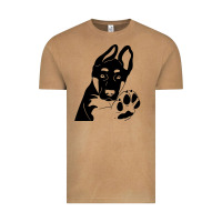 Vintage Camel German Shepherd German Shepherd Puppy Vintage Tee - trangStudio