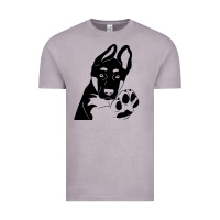 Vintage Zinc German Shepherd German Shepherd Puppy Vintage Tee - trangStudio