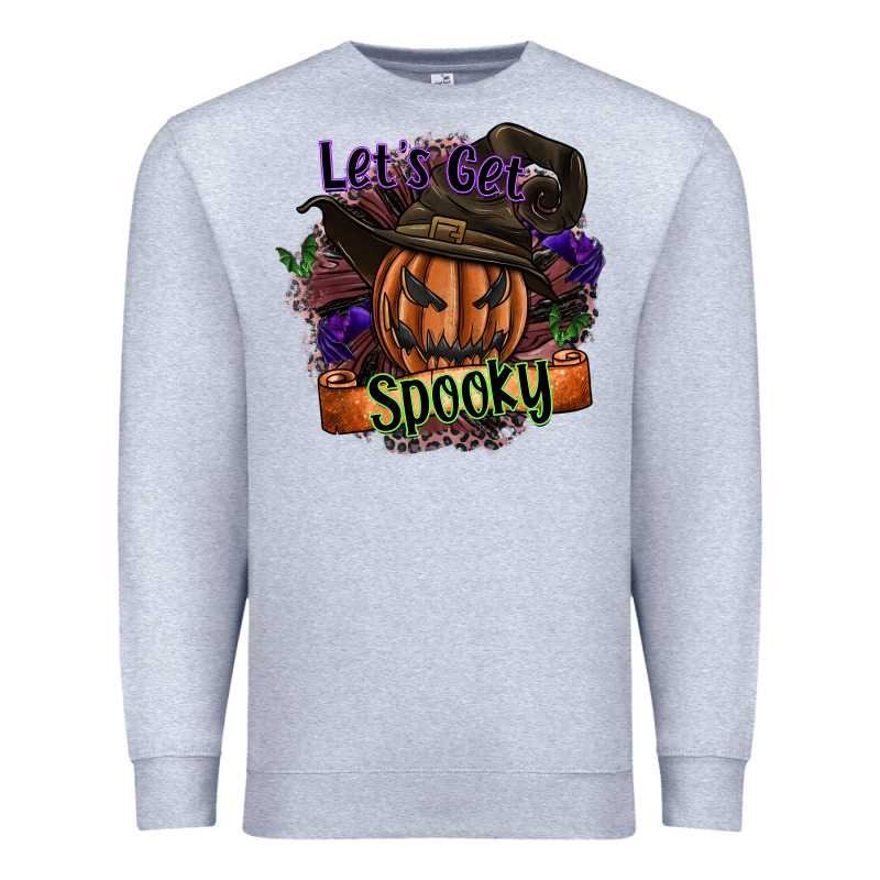 Lets Get Spooky Premium Sweatshirt by SublimationCraftShop | Teevron