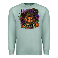 Seafoam lets get spooky Premium Sweatshirt - SublimationCraftShop