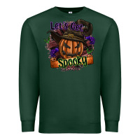 Sports Green lets get spooky Premium Sweatshirt - SublimationCraftShop