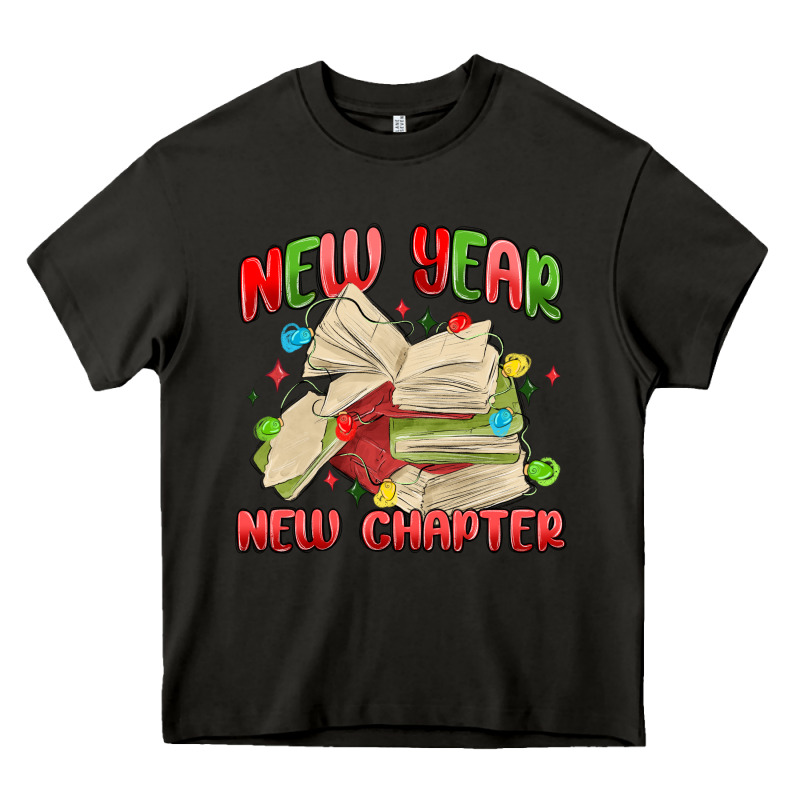 New Year New Chapter Heavy Core Tee by MaliasSmallBusiness | Teevron
