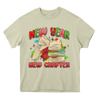 Mossy new year new chapter Heavy Core Tee - MaliasSmallBusiness