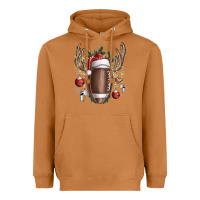 Meerkat christmas football Heavyweight Hoodie - SublimationCraftShop