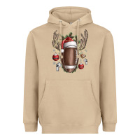 Mushroom christmas football Heavyweight Hoodie - SublimationCraftShop