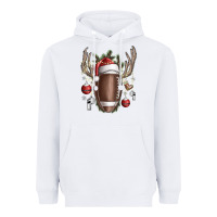 White christmas football Heavyweight Hoodie - SublimationCraftShop