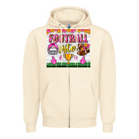 Sandshell football sister tumbler Zipper Hoodie - BundleAndBundleShop