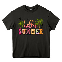 Asphalt hello summer Heavy Core Tee - JahusDesignShop