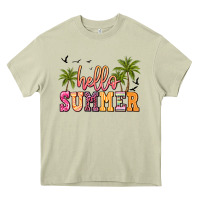 Mossy hello summer Heavy Core Tee - JahusDesignShop