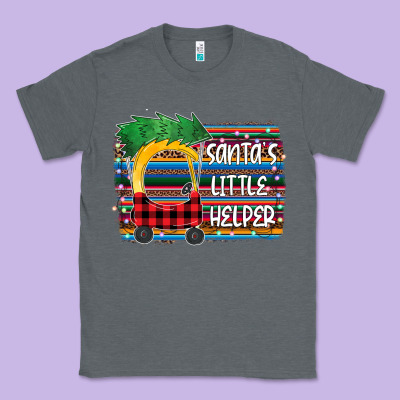 Santas Little Helper Classic Tee Designed By Bettercallsaul