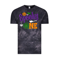 Cloud Black spooky one boy halloween 1st birthday matching family t shirt Vintage Tee - trangStudio