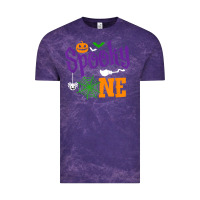 Spooky One Boy Halloween 1st Birthday Matching Family T Shirt Vintage Tee | Teevron