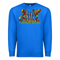 True Royal joy Christmas Rockin Premium Sweatshirt - CowhideDigitalArt