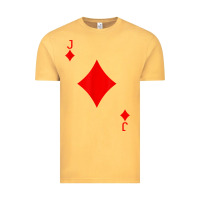 Vintage Mustard jack of diamond deck of cards halloween costume t shirt Vintage Tee - trangStudio