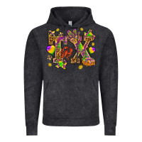Vintage Black Texas Mardi Gras Vintage Hoodie - NancyCooperArtShop