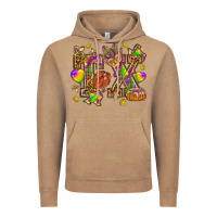 Vintage Coffee Texas Mardi Gras Vintage Hoodie - NancyCooperArtShop