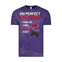 Cloud Purple 14 Year Old Gamer Gift Boy Teen 14th Perfect Birthday Gaming Vintage Tee - trangStudio