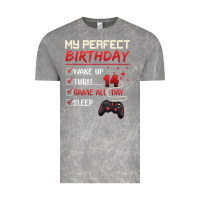 Cloud Rock 14 Year Old Gamer Gift Boy Teen 14th Perfect Birthday Gaming Vintage Tee - trangStudio
