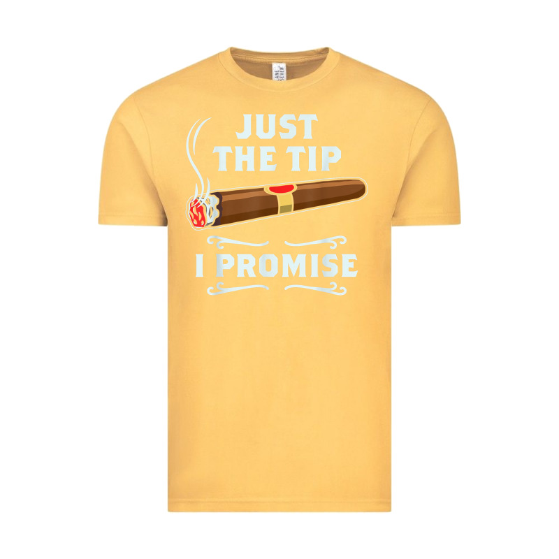 Just The Tip Cigar Smoker Gift Funny Cigar Smoking Vintage Tee by trangStudio | Teevron