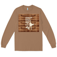 Toasted Coconut husband daddy gamer hero Long Sleeve Tee - TumblerDesignByShophia