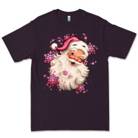 Plum pink christmas santa claus Premium Tee - MaliasSmallBusiness