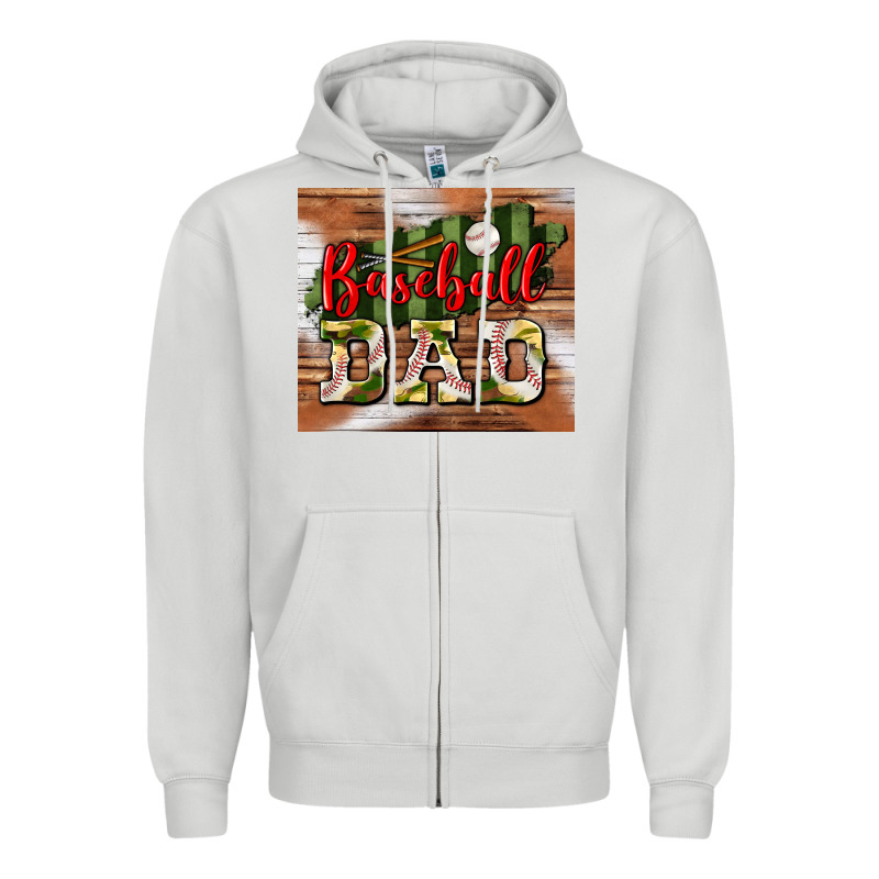 Baseball Dad Tumbler Zipper Hoodie by BundleAndBundleShop | Teevron