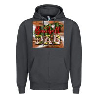 Smoke baseball dad tumbler Zipper Hoodie - BundleAndBundleShop