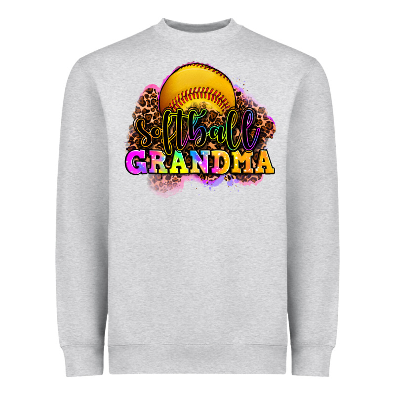 Softball Grandma Heavyweight Sweatshirt by OliviaCreatesArt | Teevron