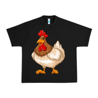 Black cute chicken Urban Heavy Tee - texasbilliewilder