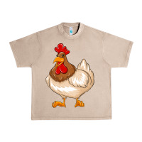 French Oak cute chicken Urban Heavy Tee - texasbilliewilder