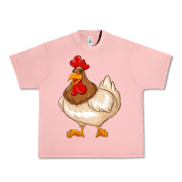 Salmon cute chicken Urban Heavy Tee - texasbilliewilder