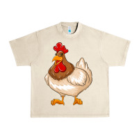 Sandshell cute chicken Urban Heavy Tee - texasbilliewilder