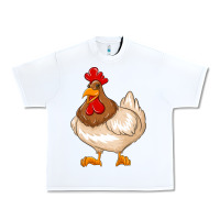 White cute chicken Urban Heavy Tee - texasbilliewilder