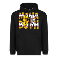 Black Mama Of Both Heavyweight Hoodie - CowhideDigitalArt