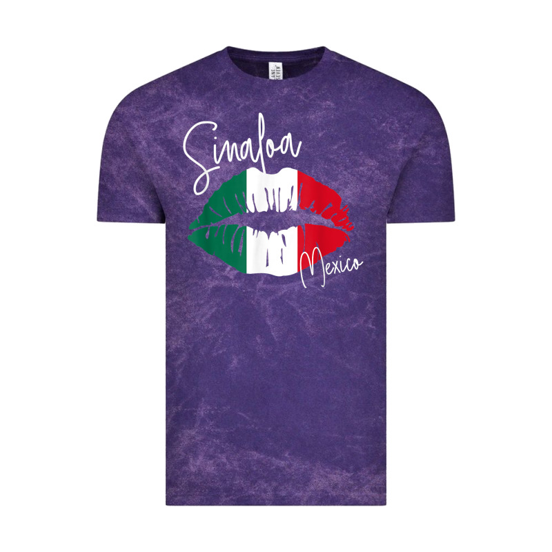 Ggt Travel Souvenir Style Sinaloa Mx Flag Lips Vintage Tee by trangStudio | Teevron