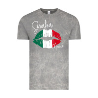 Cloud Rock GGT Travel Souvenir Style SINALOA MX Flag Lips Vintage Tee - trangStudio