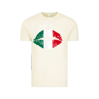 Vintage Arctic GGT Travel Souvenir Style SINALOA MX Flag Lips Vintage Tee - trangStudio