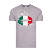 Vintage Zinc GGT Travel Souvenir Style SINALOA MX Flag Lips Vintage Tee - trangStudio