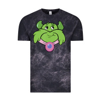 Cloud Black Candy Land Halloween Plumpy Big Face Vintage Tee - trangStudio