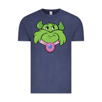 Vintage Denim Candy Land Halloween Plumpy Big Face Vintage Tee - trangStudio