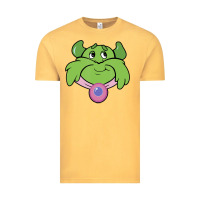 Vintage Mustard Candy Land Halloween Plumpy Big Face Vintage Tee - trangStudio