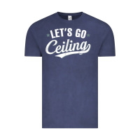 Vintage Denim Lets Go Ceiling Fan Halloween Vintage Tee - trangStudio