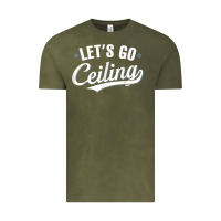 Vintage Olive Lets Go Ceiling Fan Halloween Vintage Tee - trangStudio