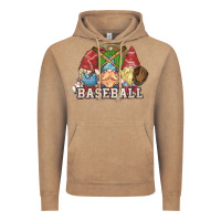 Vintage Coffee Baseball gnomes Vintage Hoodie - NancyCooperArtShop