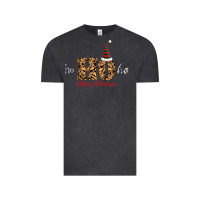 Vintage Black Ho Ho Ho Merry Christmas Vintage Tee - Bettercallsaul