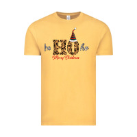 Vintage Mustard Ho Ho Ho Merry Christmas Vintage Tee - Bettercallsaul