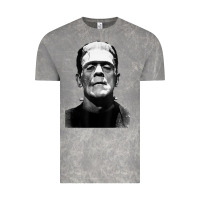 Cloud Rock Classic Halloween Monster Horror Movie Frankenstein Monster Vintage Tee - trangStudio
