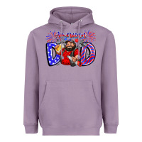 Lavender american dod Heavyweight Hoodie - CowhideDigitalArt