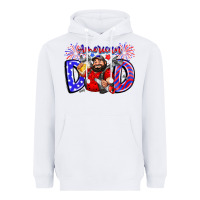 White american dod Heavyweight Hoodie - CowhideDigitalArt